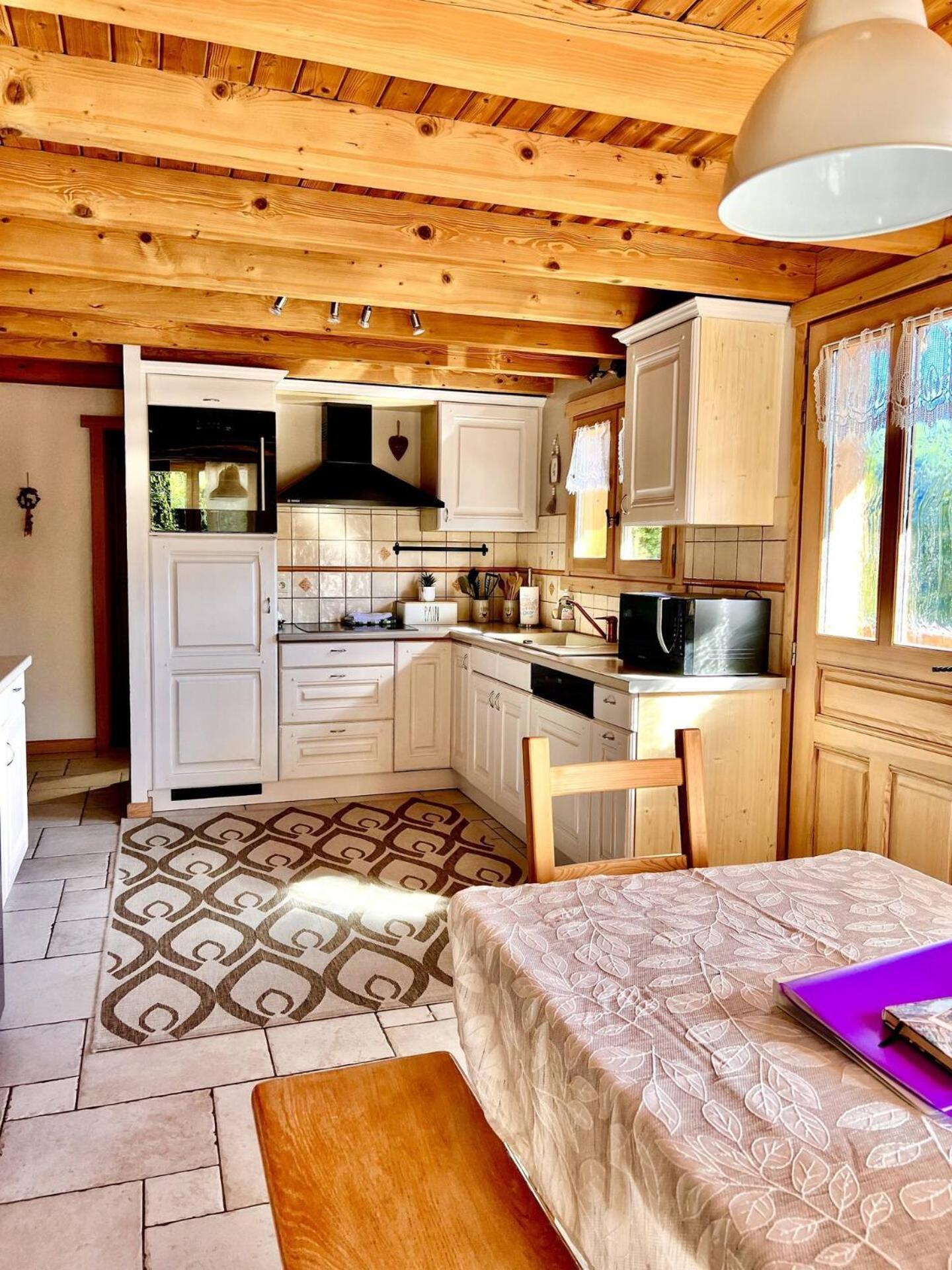 Charming Family Chalet For 8 People, With Private Hot Tub Les Clefs Екстер'єр фото